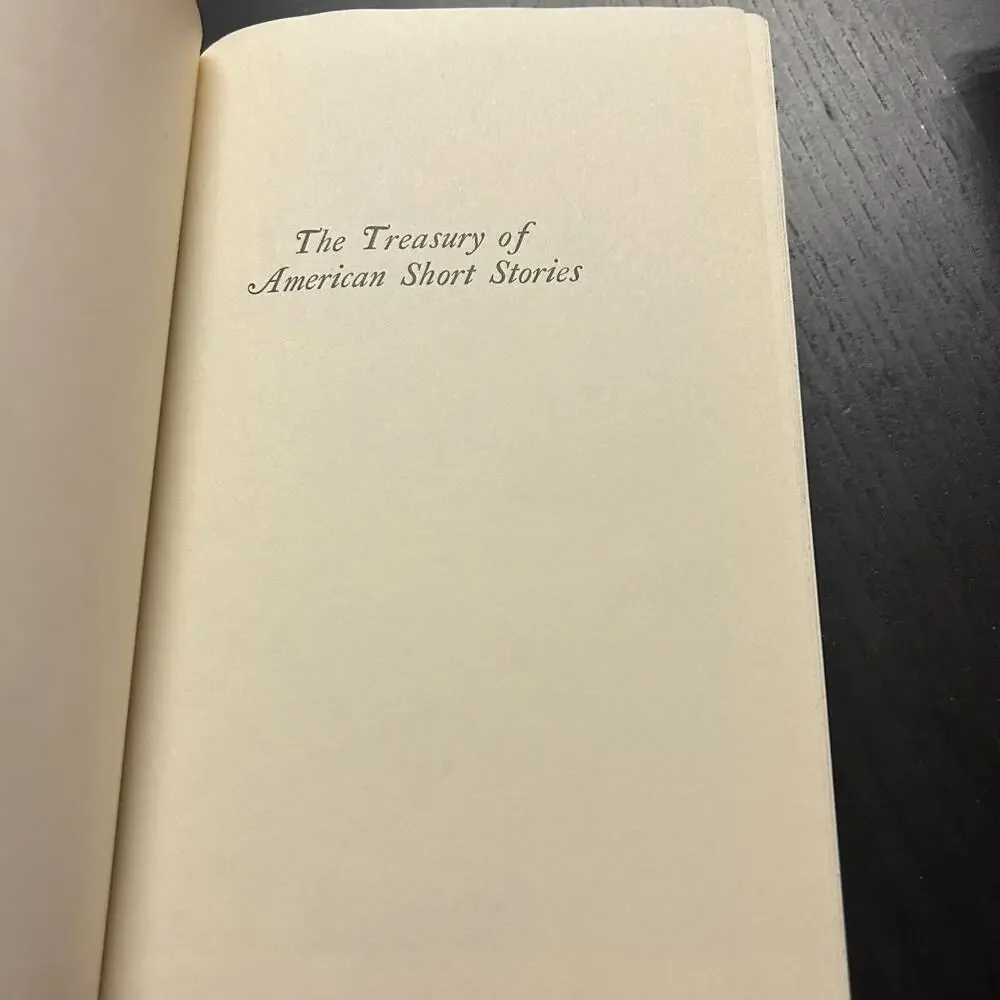 Treasury of American Short Stories by Nancy Sullivan (1981, Hardcover)